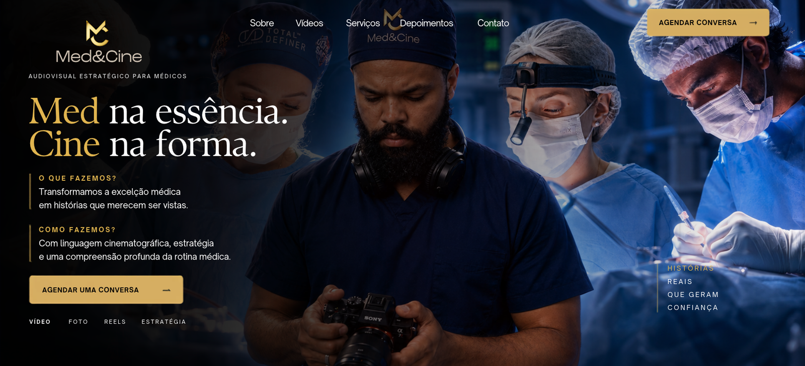 Med & Cine Films — Med na essência. Cine na forma.